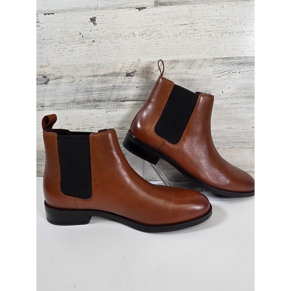 NEW Cole Haan Chelsea Boots Mens 11 Tan Leather C37859 NEW